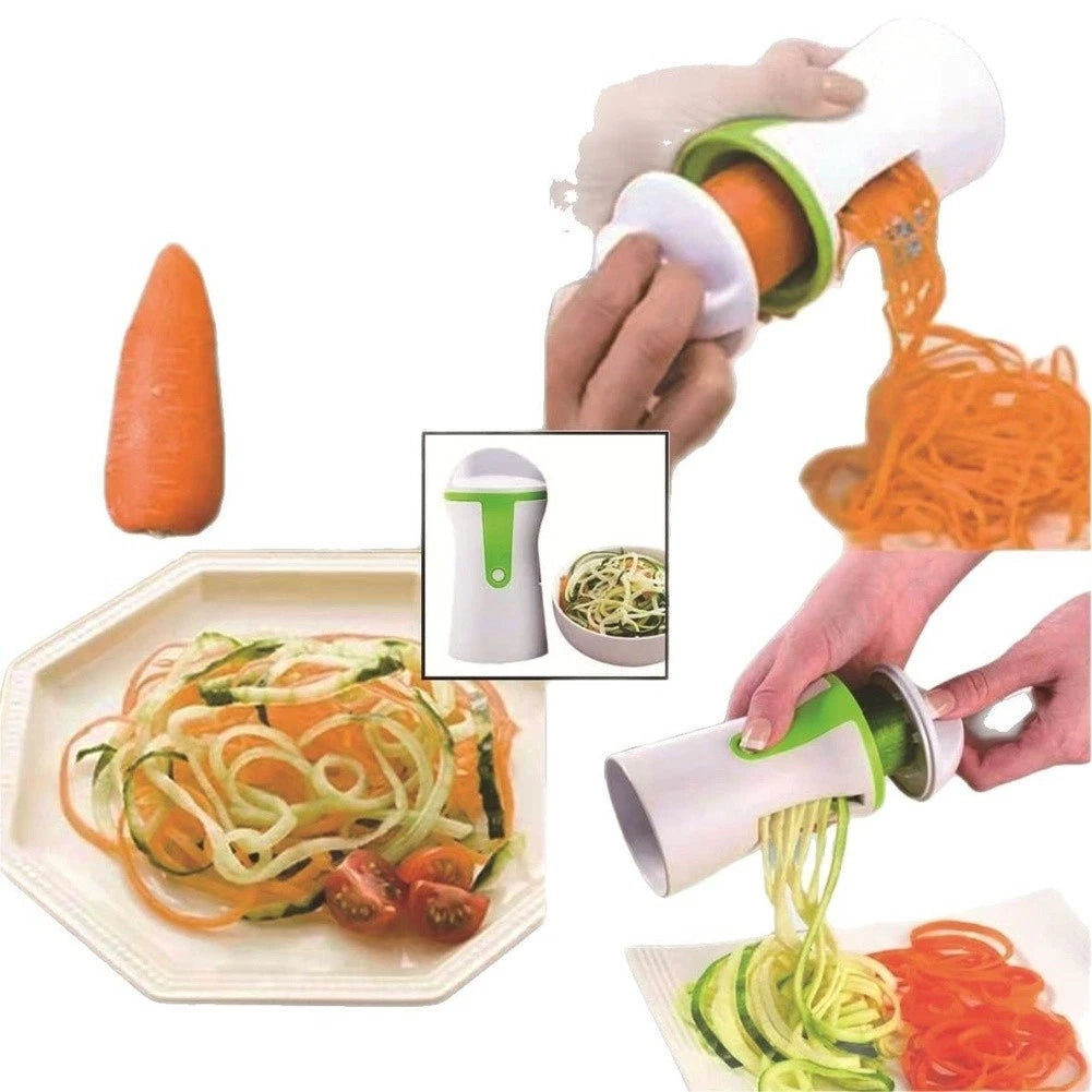 3-in-1 Vegetable Grater Spiralizer for Kitchen Use
