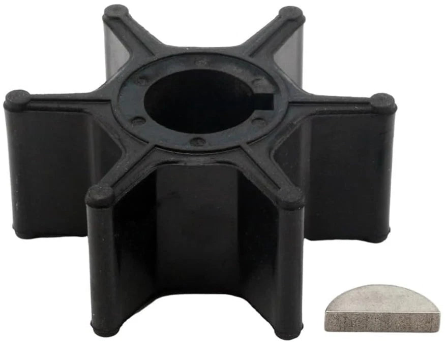 Water Pump Impeller with Key for Suzuki 2 Stroke 75-85 HP Outboard (17461-95300)