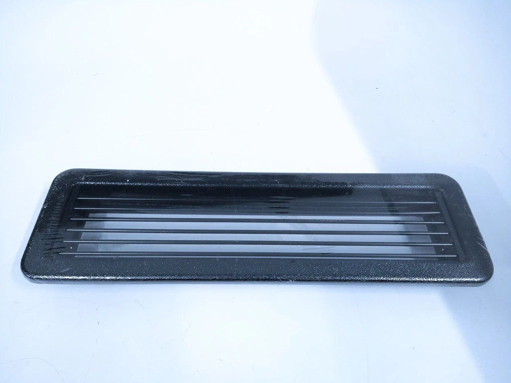 MSI Marine PG16x4BKR Black PG Grill with Mounting Frame 16'' x 4''