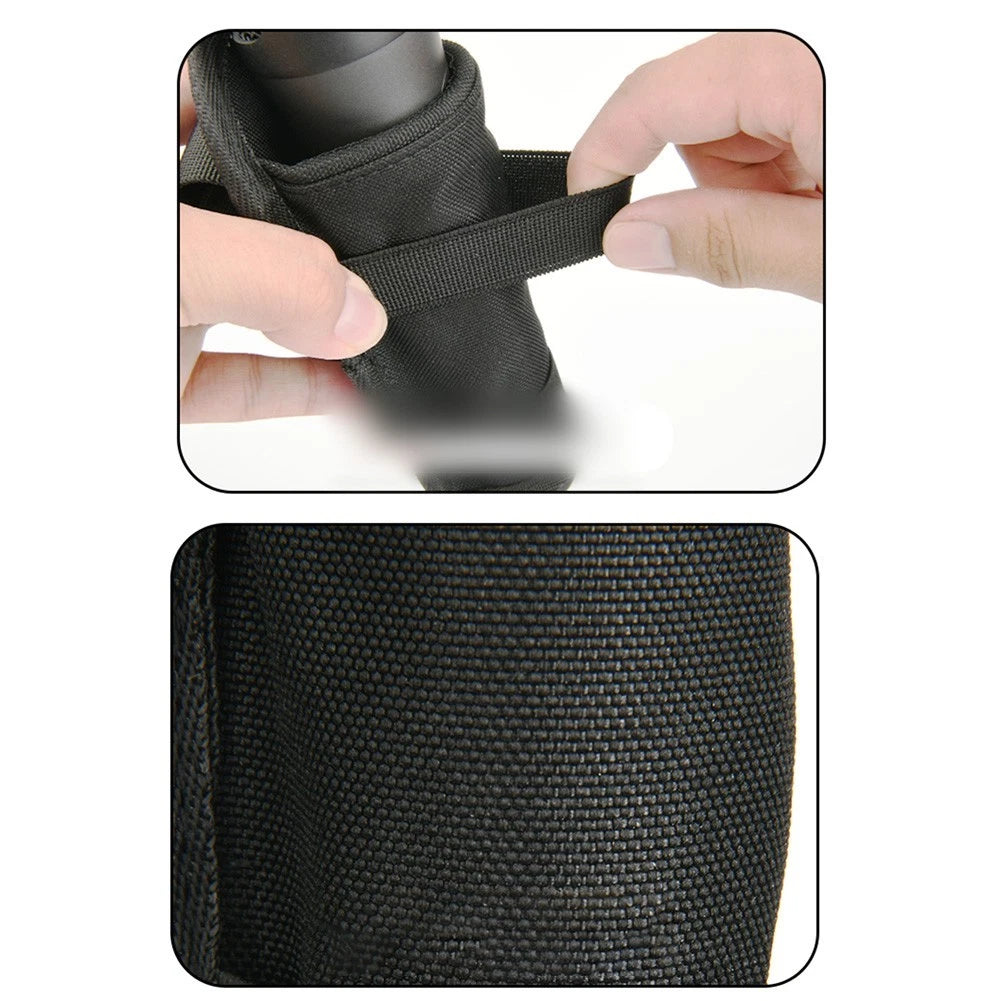 Compact Nylon Microphone Holder for Wireless Handheld Mics