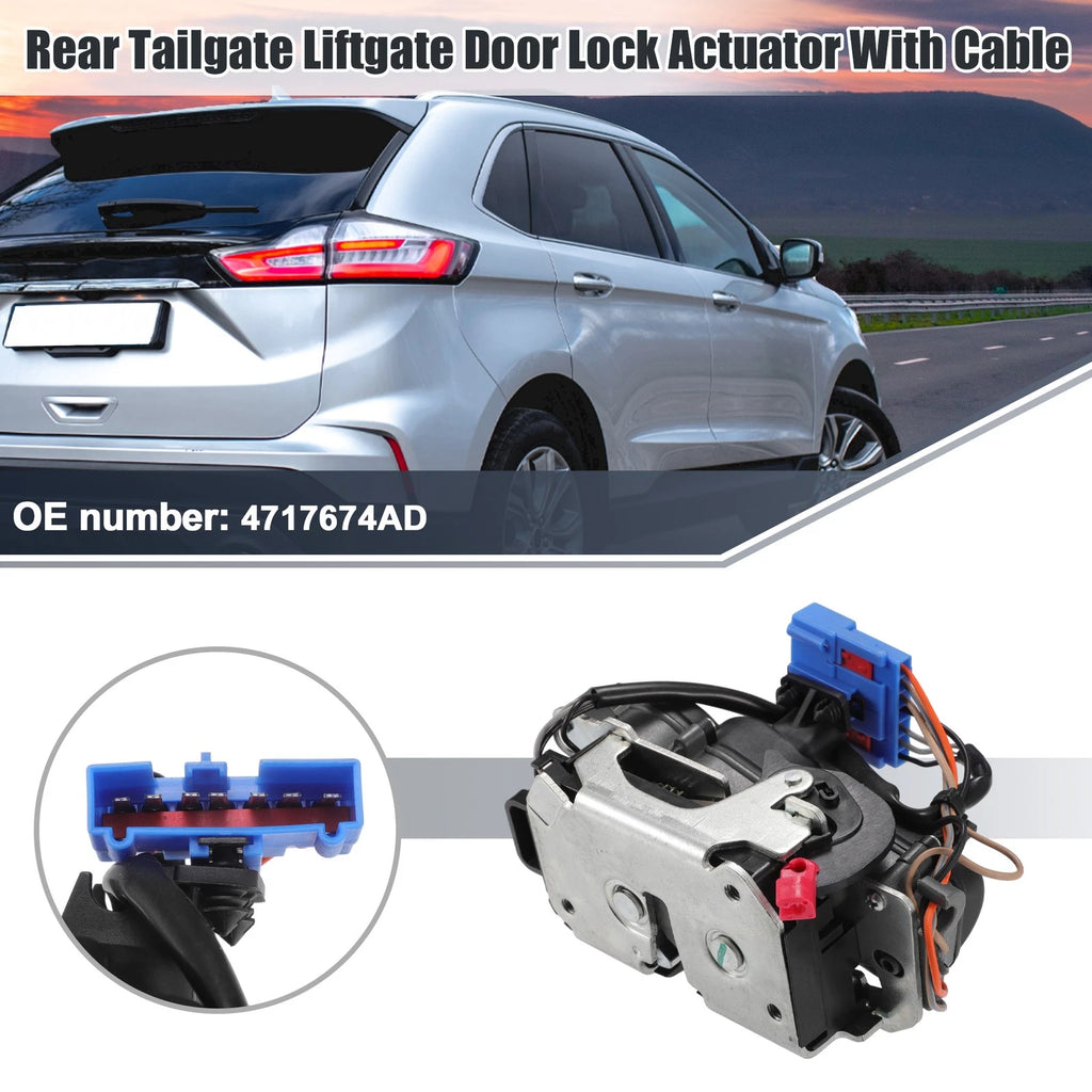 Tailgate Liftgate Lock Actuator Replacement for Dodge Grand Caravan (2008–2020)