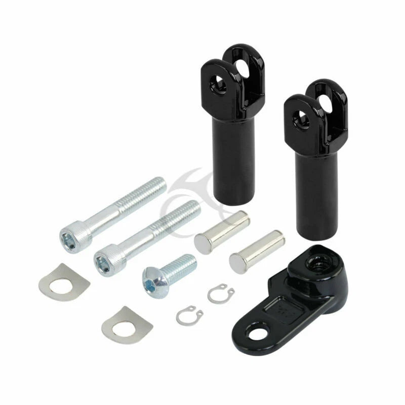 Passenger Footpegs for Harley Softail FLS (2012–2017) & Cross Bones (2008–2011)