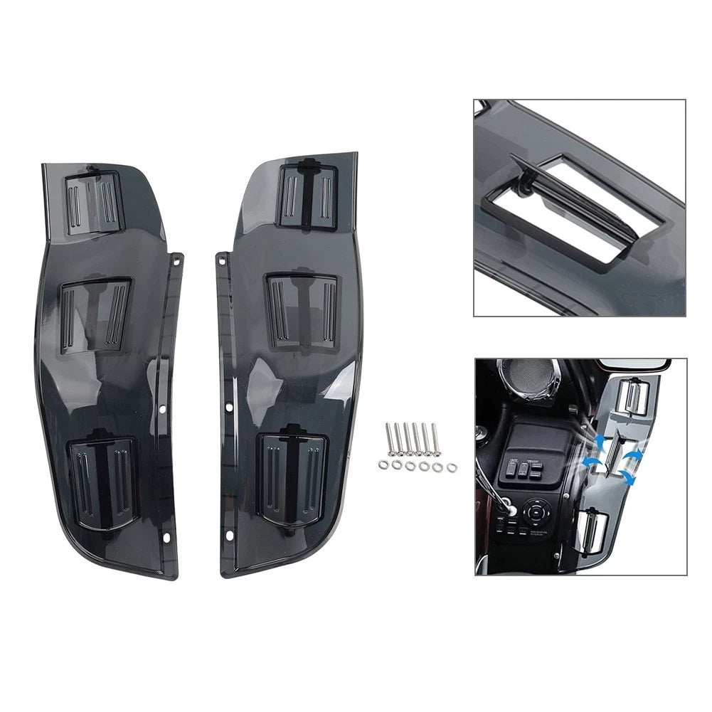 Vented Wind Deflectors for Honda Goldwing GL1800P/HPN (2001–2010)