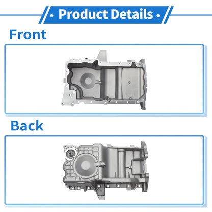 1 Pc Engine Oil Pan No.4792963AE for Chrysler 300 (2008–2010) Aluminum