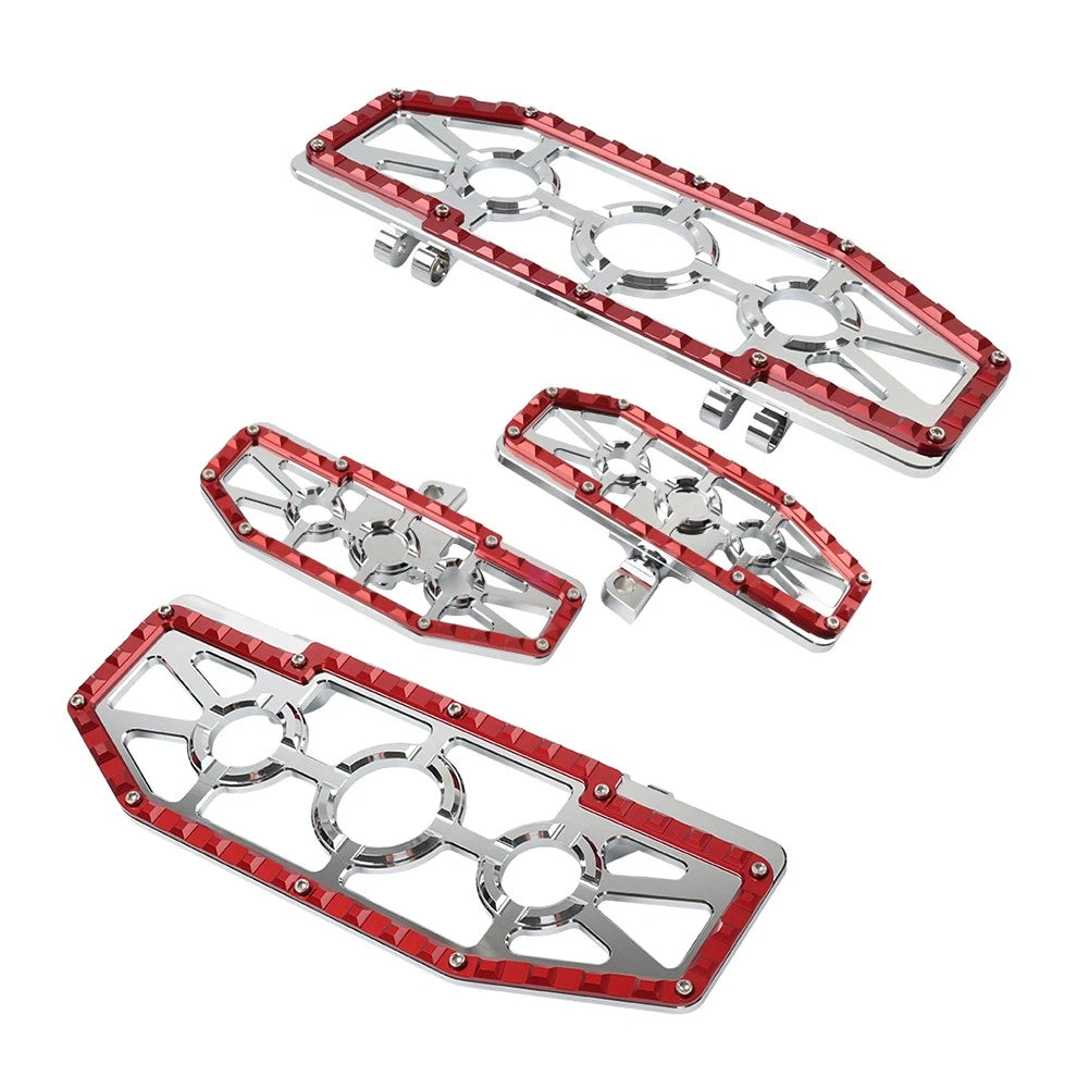 Driver Passenger Floorboard Foot Peg Pedals for Harley Electra Road (2009–2023)