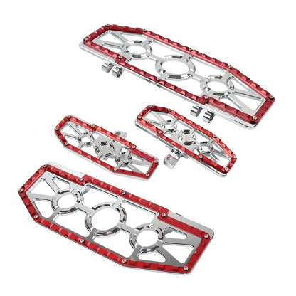 Driver Passenger Floorboard Foot Peg Pedals for Harley Electra Road (2009–2023)