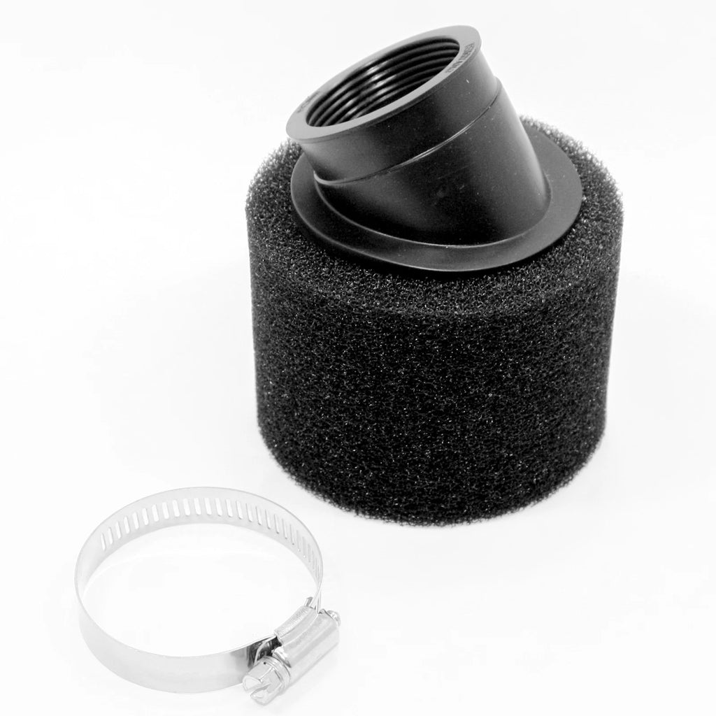 37mm 38mm Bent Angled Foam Air Filter Pod for 110cc PIT Quad