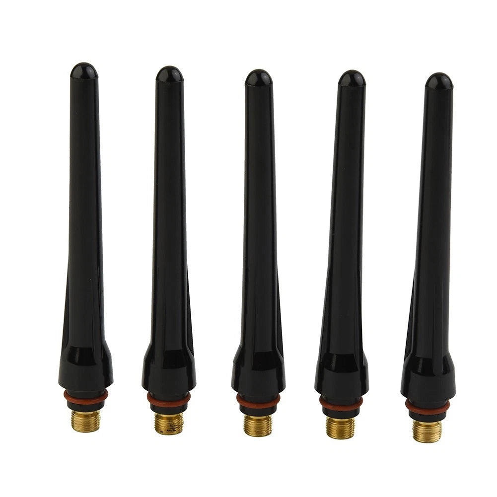5pcs Long Back Cup for Tig Welding Torch WP-17 WP-18 WP-26