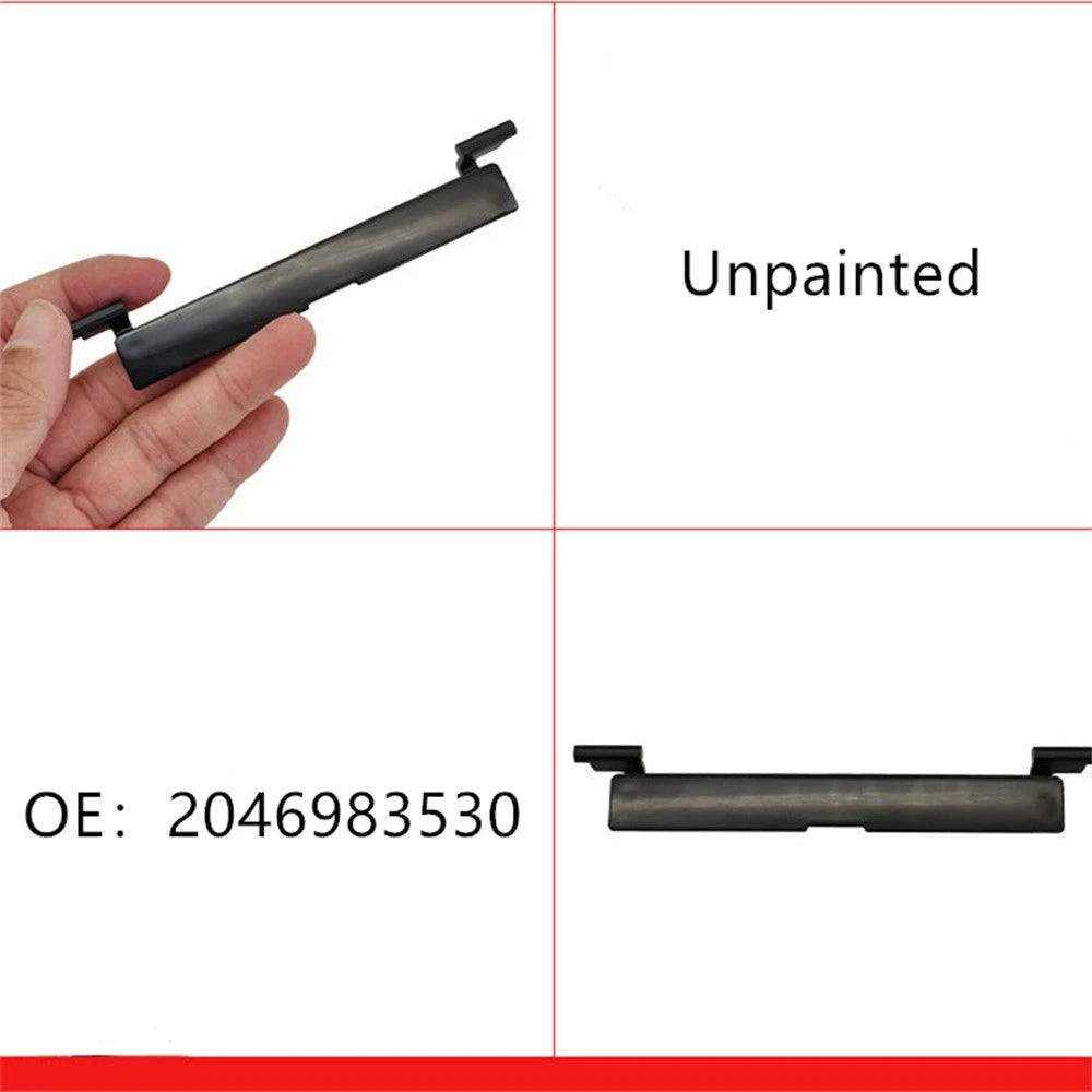 Roof Rack Cover for Mercedes Benz C Class (2007–2014) 2046983530 Black Unpainted