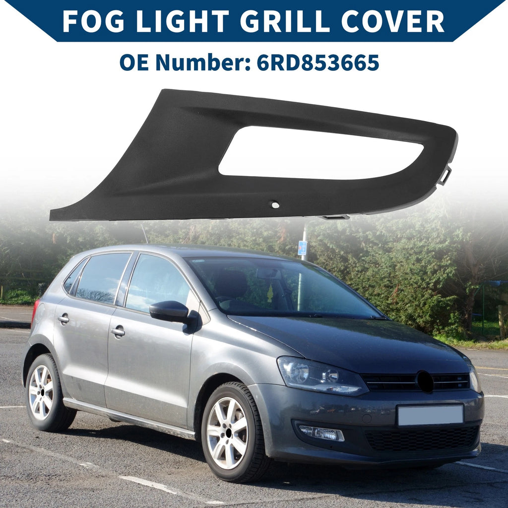 Front Left Fog Light Grill Replacement for Volkswagen Polo (2010–2012)
