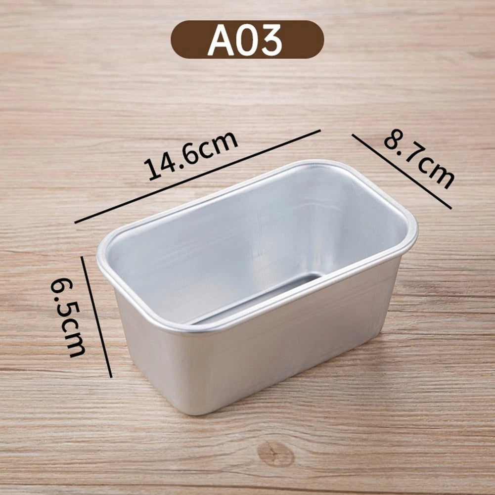 Aluminum Alloy Rectangular Toast Pan Baking Tray Kitchen Tool