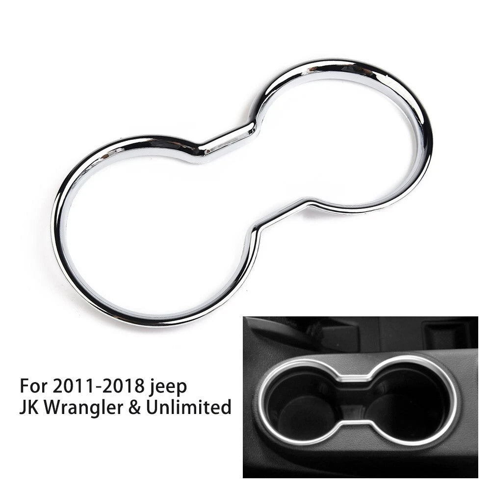 Replacement Cup Holder Trim for Water Console Chrome 2011–2018