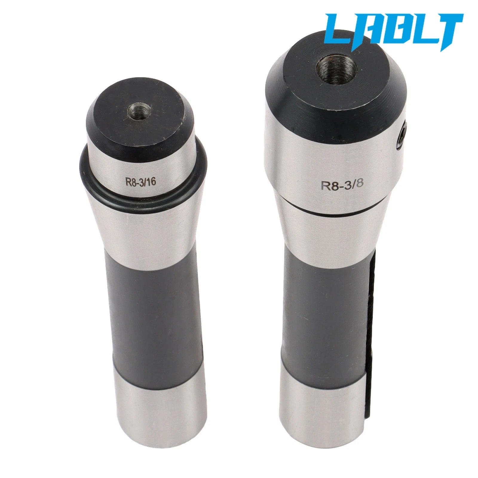 8Pcs R8 End Mill Tool Holder Set 3/16-1-1/4" for Milling Machine