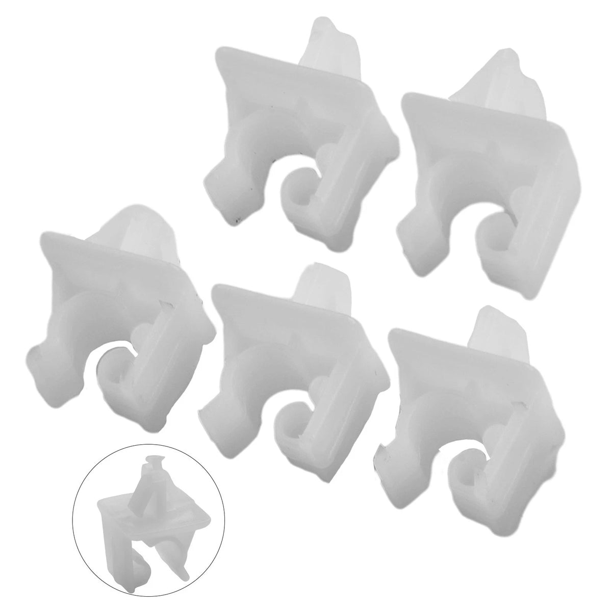 Fixing Clips Parts Plastic Prop Rod Useful White 90672SNB901 Practical