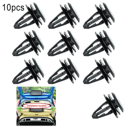 10 Pack Rear Boot Load Cover Clips for MG ZS (2017–2023)