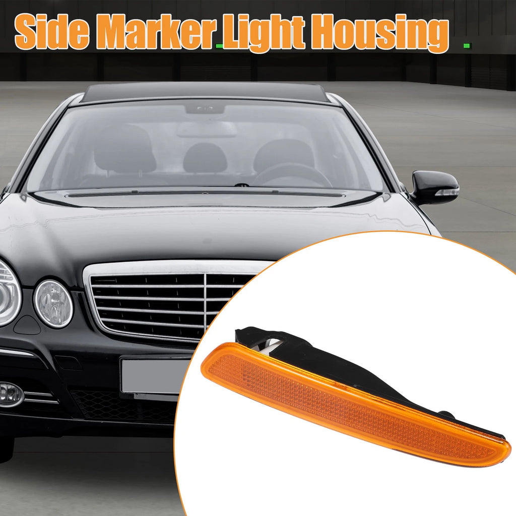 Side Marker Lights Housing Replacement for Mercedes-Benz E320 2007–2009 Plastic