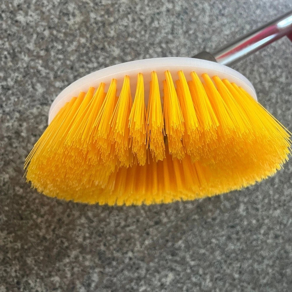 Rechargeable Cordless Floor Scrub Brush with Water Resistant Construction