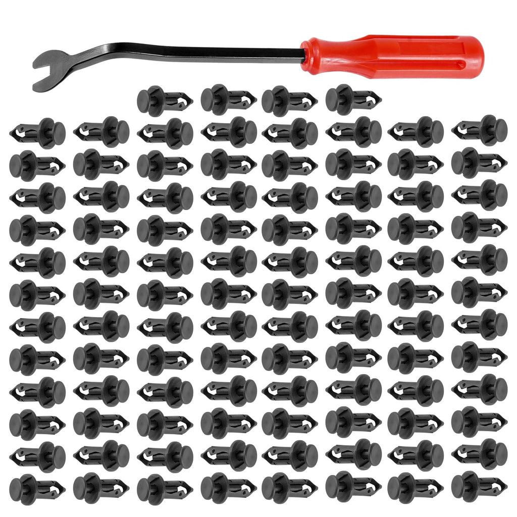 Fender Rivet Clips with Tool 100 Pack for Honda (2000–2020)