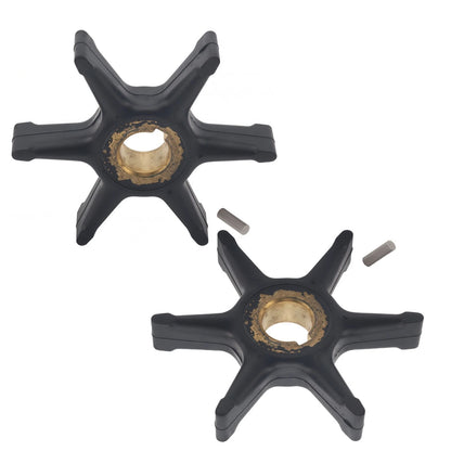 Water Pump Impeller & Pin for Evinrude Johnson Outboard (10-25 HP) 0775518