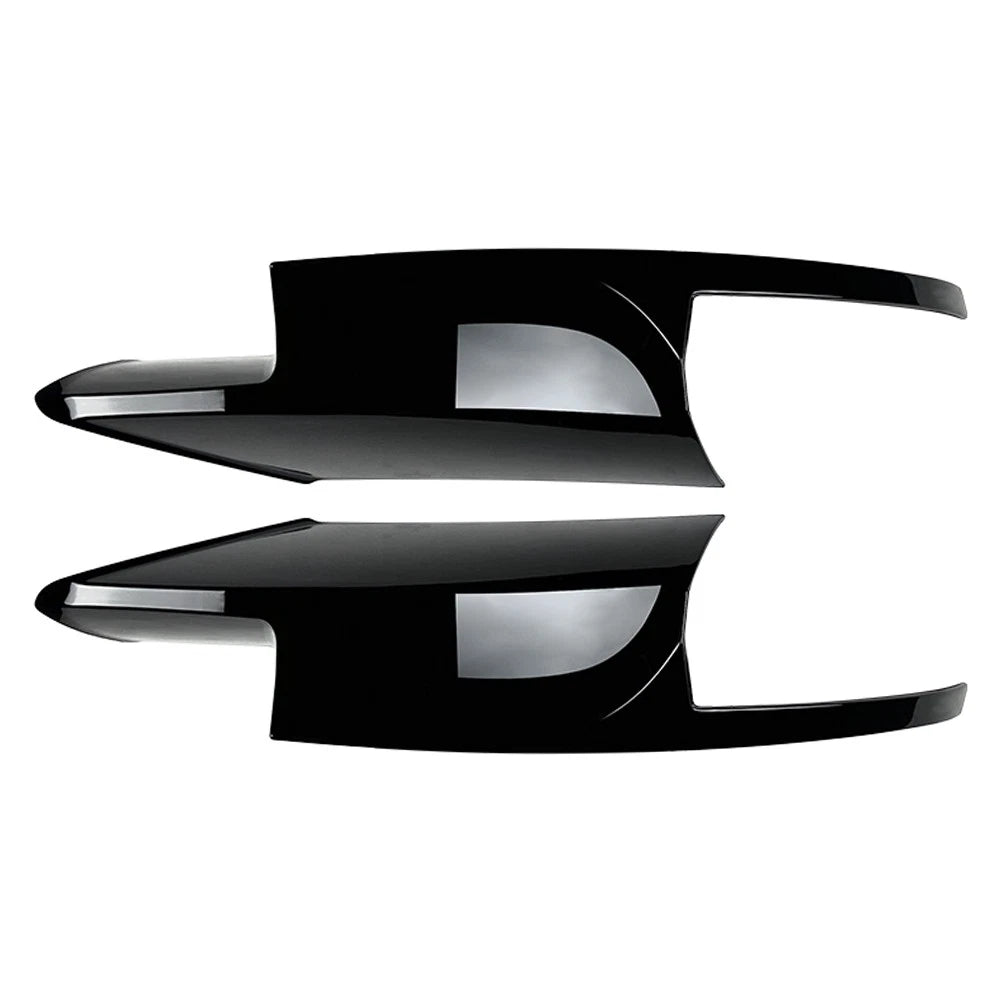 2pc Front Side Corner Splitter Spoiler For BMW 5 Series F10 F11 M5 2011-2017