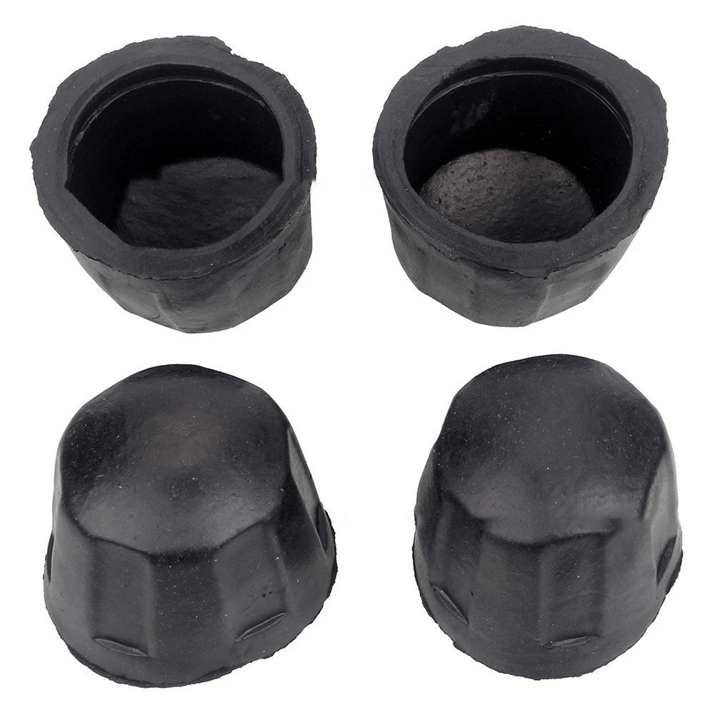 4 Piece Rubber Nut Set for ATVs and Karts