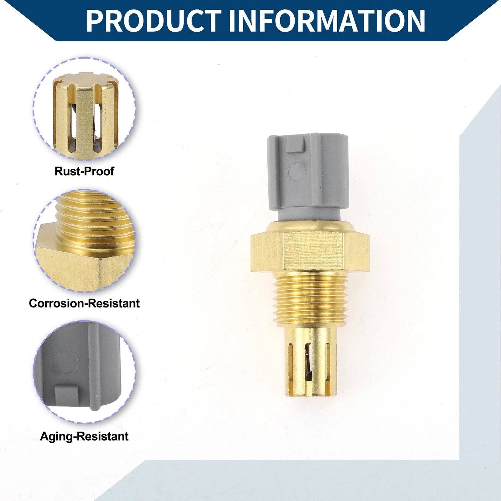 Engine Coolant Temperature Sensor No. 8942460010 for Toyota Yaris (2008–2011)