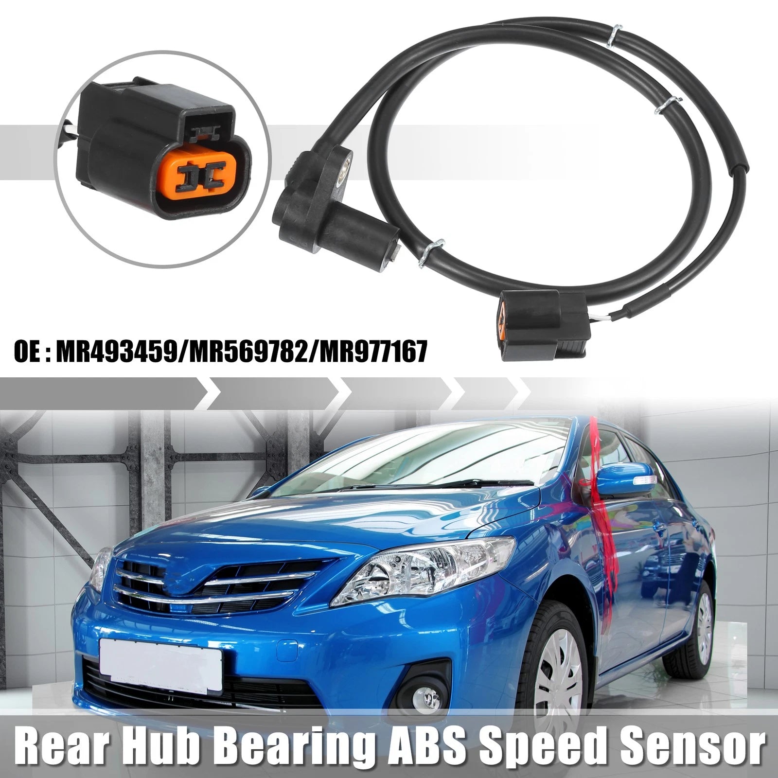 Rear Left ABS Speed Sensor Replacement for Mitsubishi Outlander (2003–2006)
