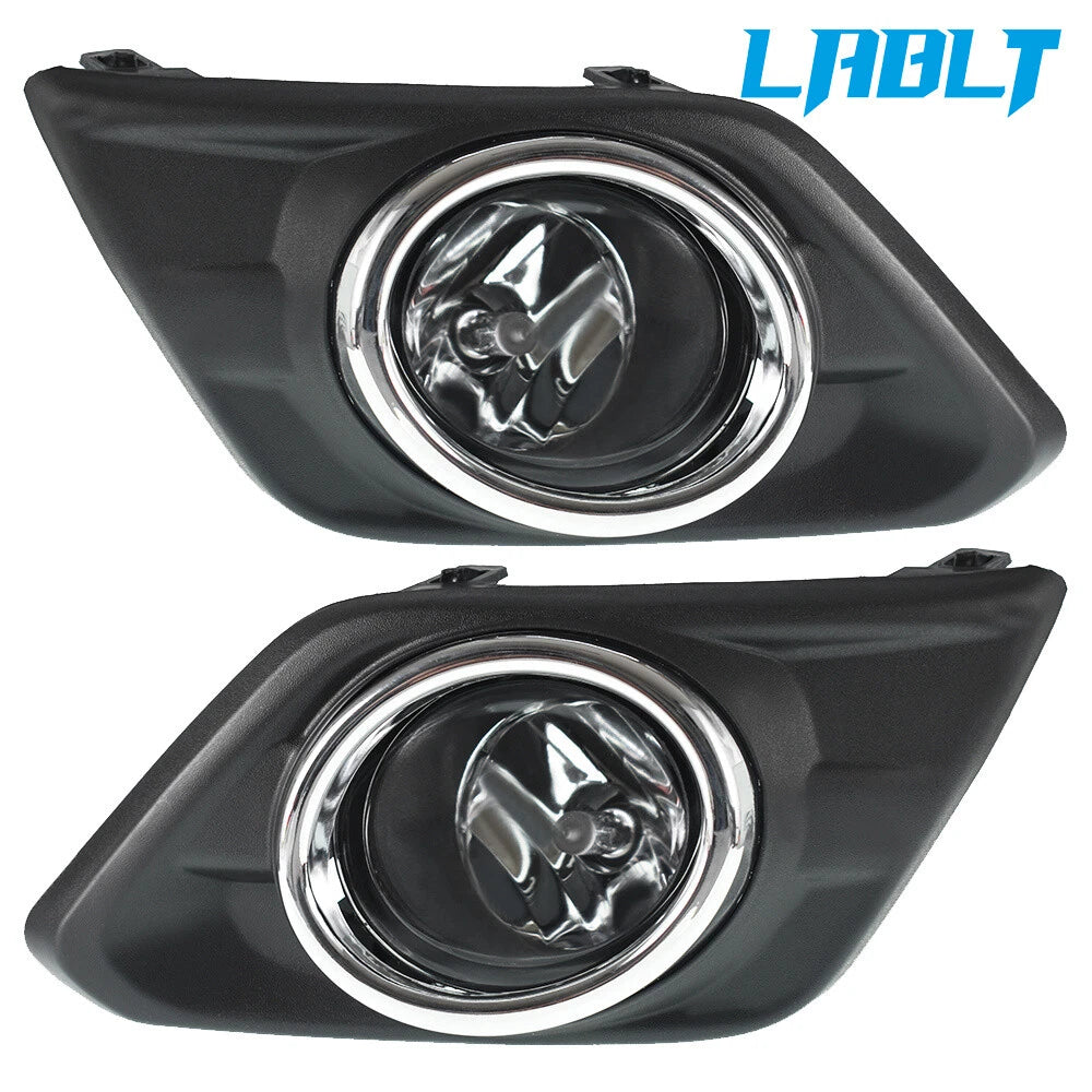Fog Light Lamps w/Bulb Switch for Nissan Rogue (2014–2016)