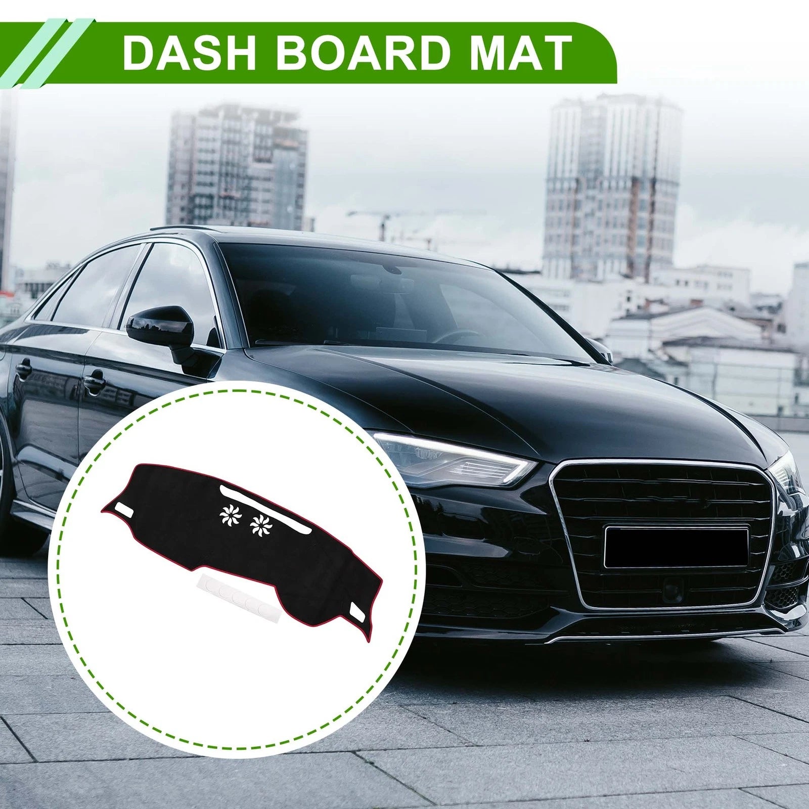 Dashboard Dash Cover Mat for Audi Q3 (2019–2022) Sun Protector Pad