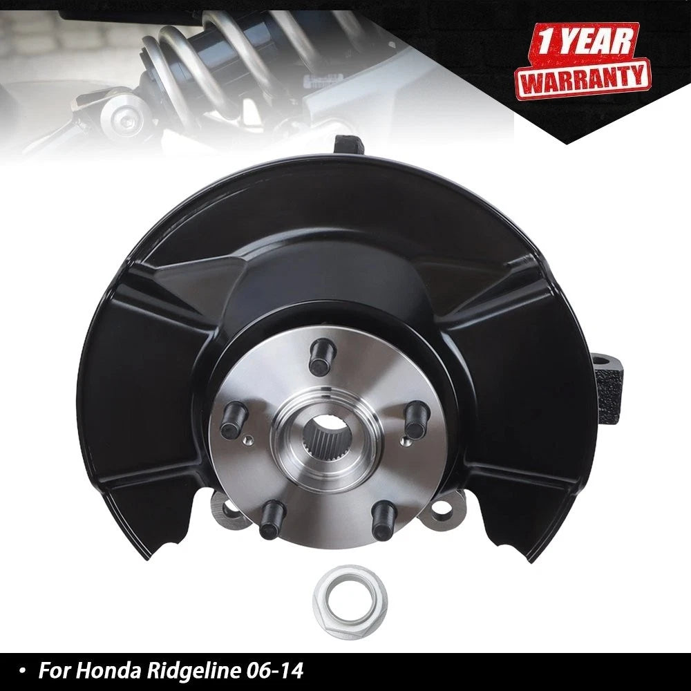 Front Passenger Steering Knuckle Hub Bearing Assembly for Honda Ridgeline (2006–2014)