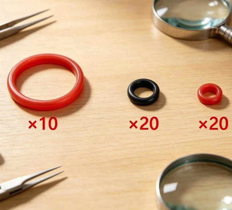 Silicone Gasket Kit for Coffee Machine (10 Large, 20 Small)