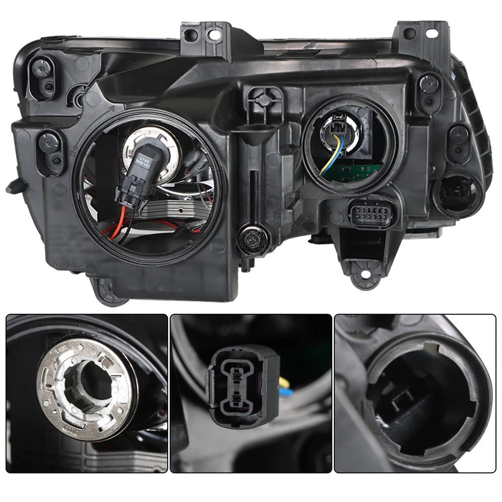 Headlight Assembly for Chrysler 300 (2011–2014) Left Driver Side Halogen