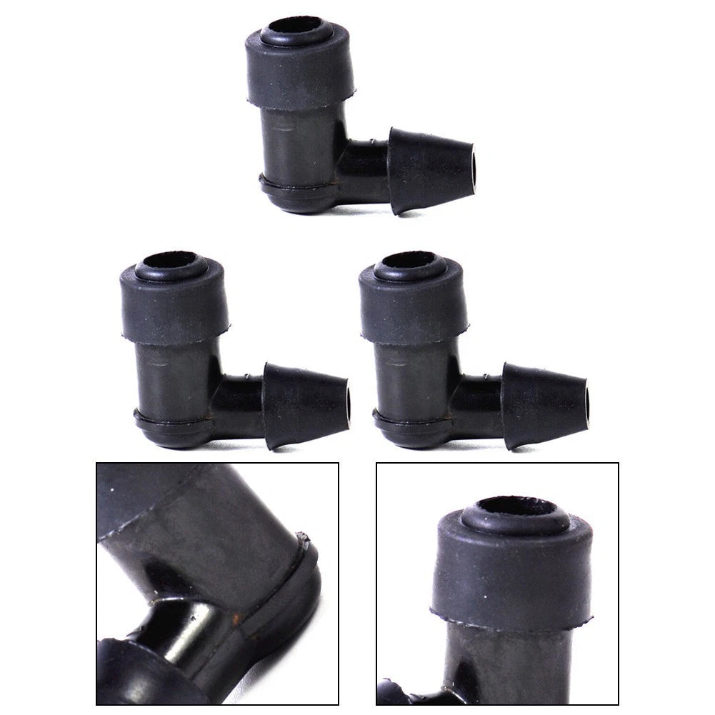 3X 90 Degree Non Resistor-Plug Cap Cover for Motorcycle ATV