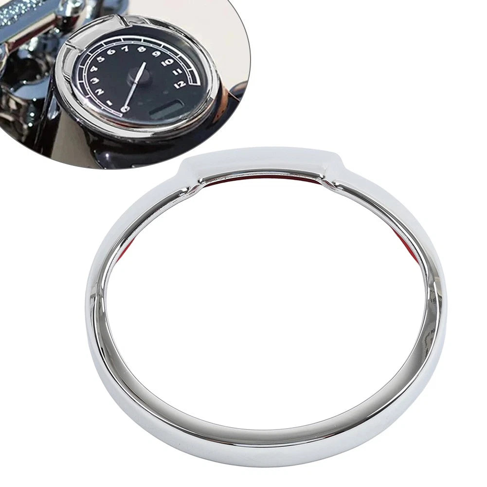 5" Gauge Visor Ring Speedometer Cover Bezel for Harley Road King Dyna Softail