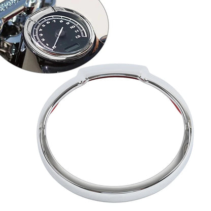 5" Gauge Visor Ring Speedometer Cover Bezel for Harley Road King Dyna Softail