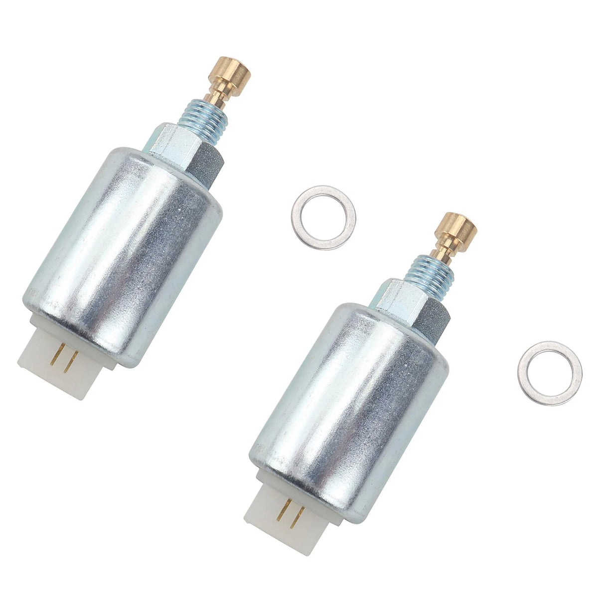 2X Carburetor Fuel Solenoid for Briggs & Stratton (Replace 799728)