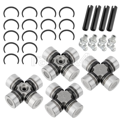 Set of 4 U-Joints for Polaris (2202015, 2203703, 3260104)