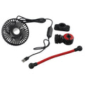 Adjustable Car Fan for Enhanced Cooling Experience