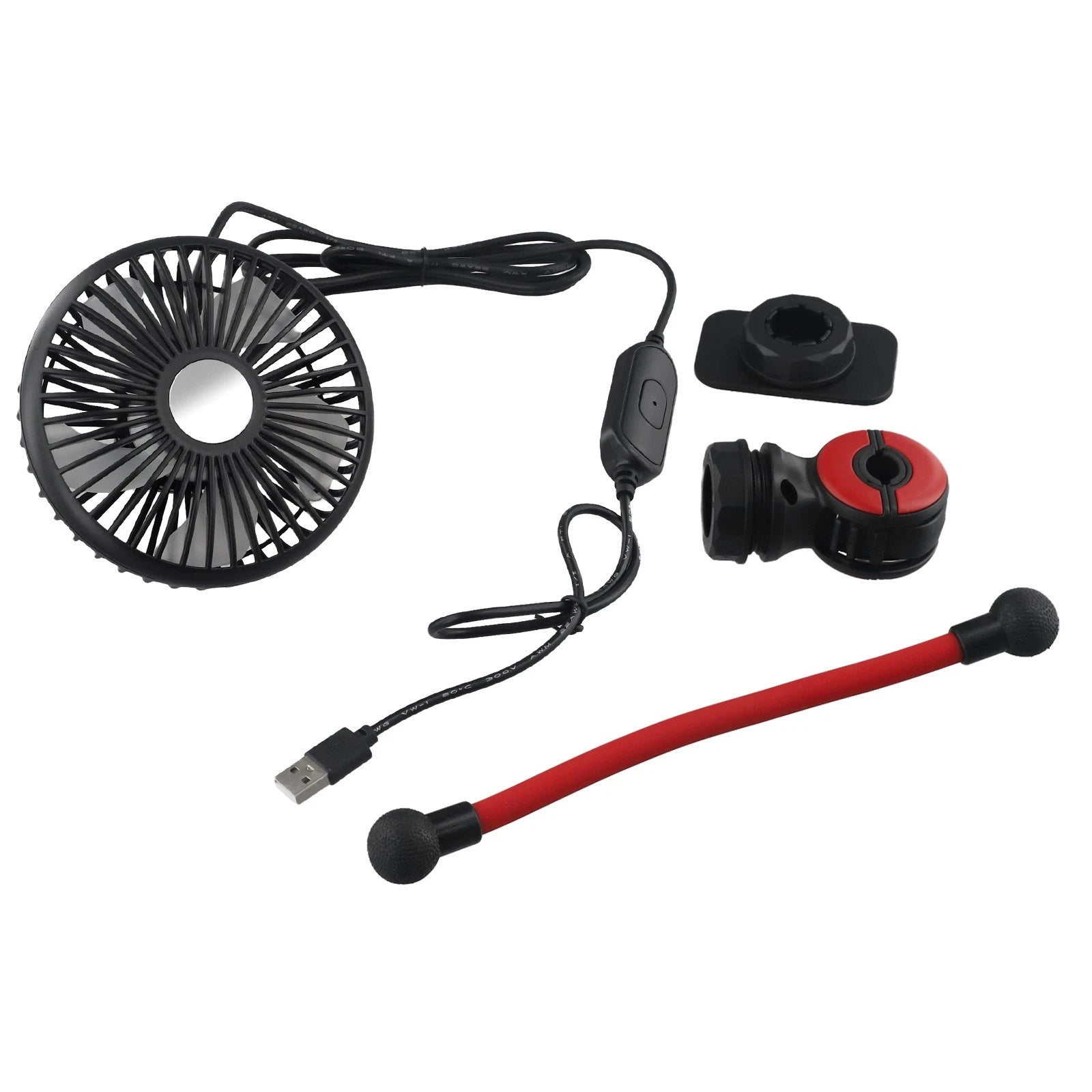 Adjustable Car Fan for Enhanced Cooling Experience