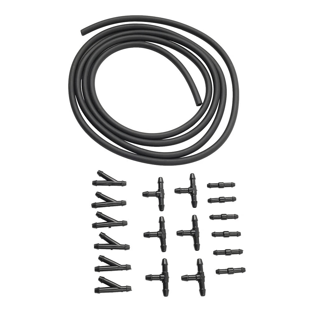 2M Windshield Washer Fluid Hose Kit with Connector