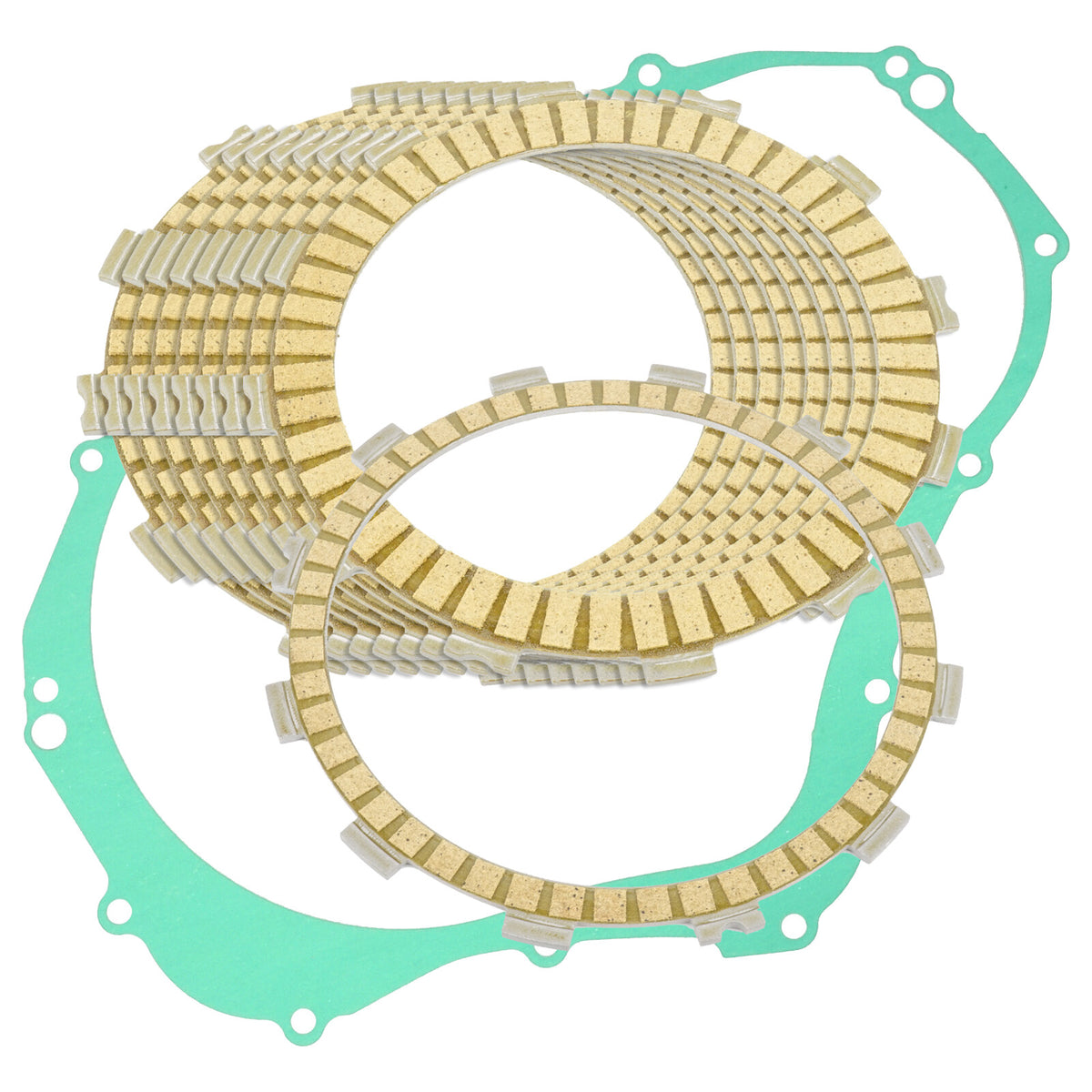 Clutch Friction Plates and Cover Gasket for Suzuki GSX-R1000 (2009–2016)