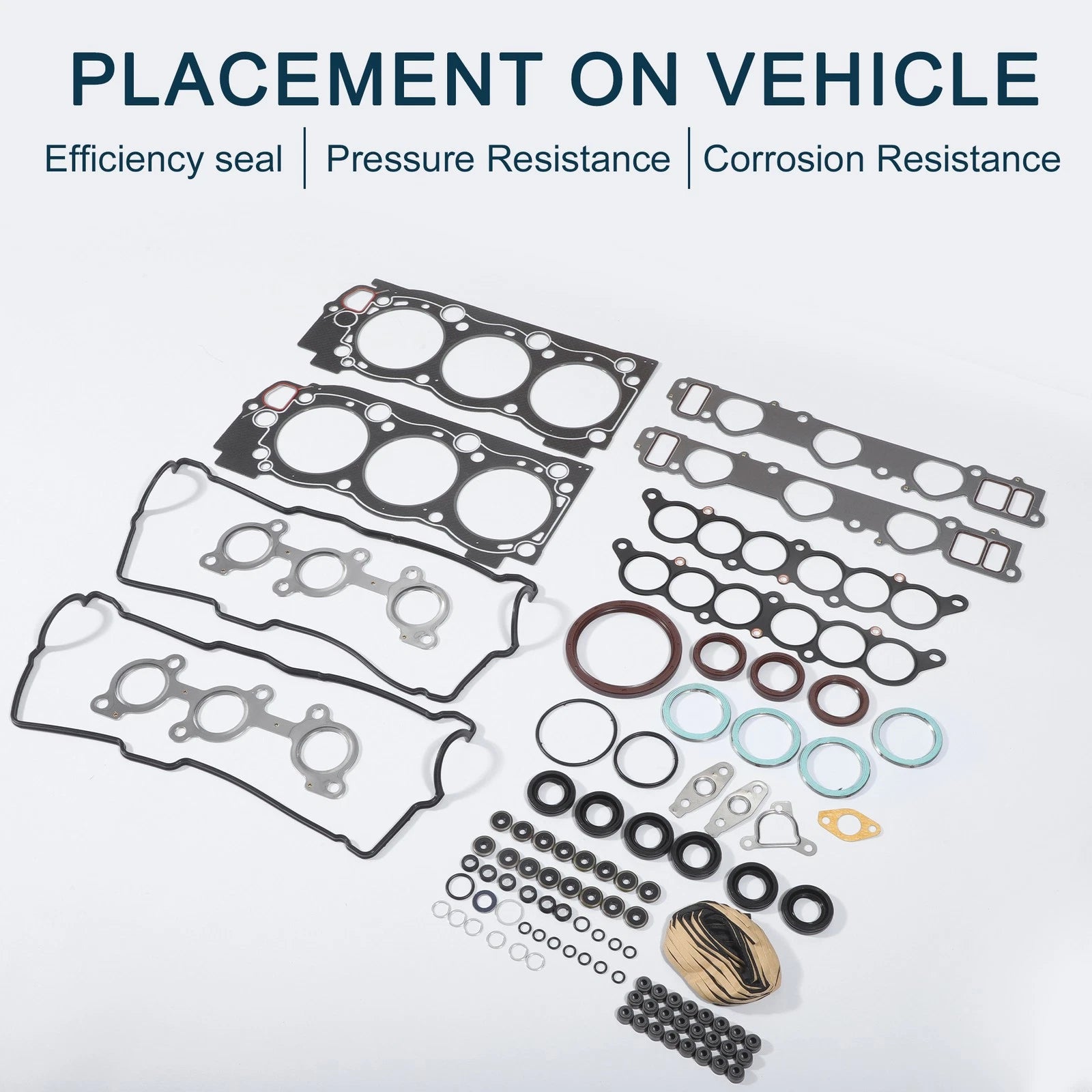 Cylinder Head Gasket Kit Replacement for Toyota 5VZ Engine (1995–2004)