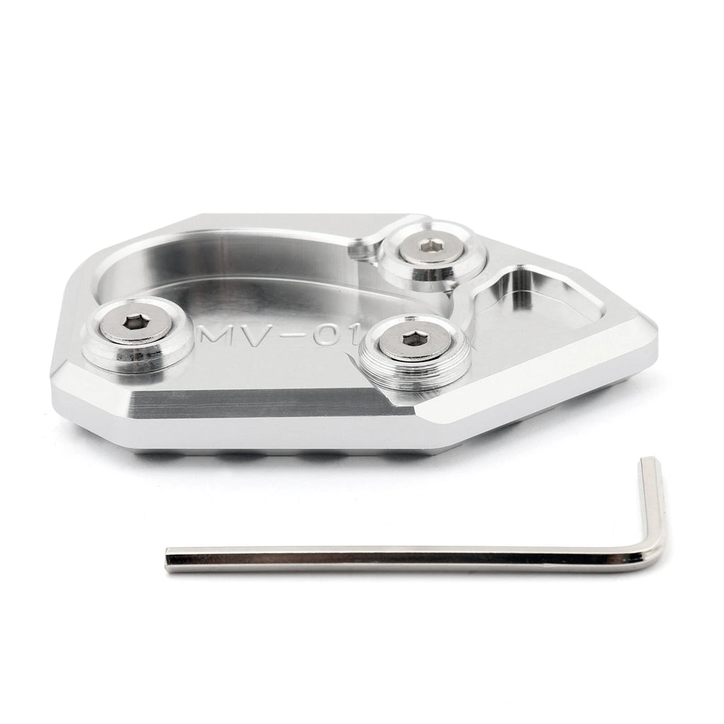 Side Kickstand Stand Plate Pad for MV Agusta Brutale 1078 F4, 990R (T9)