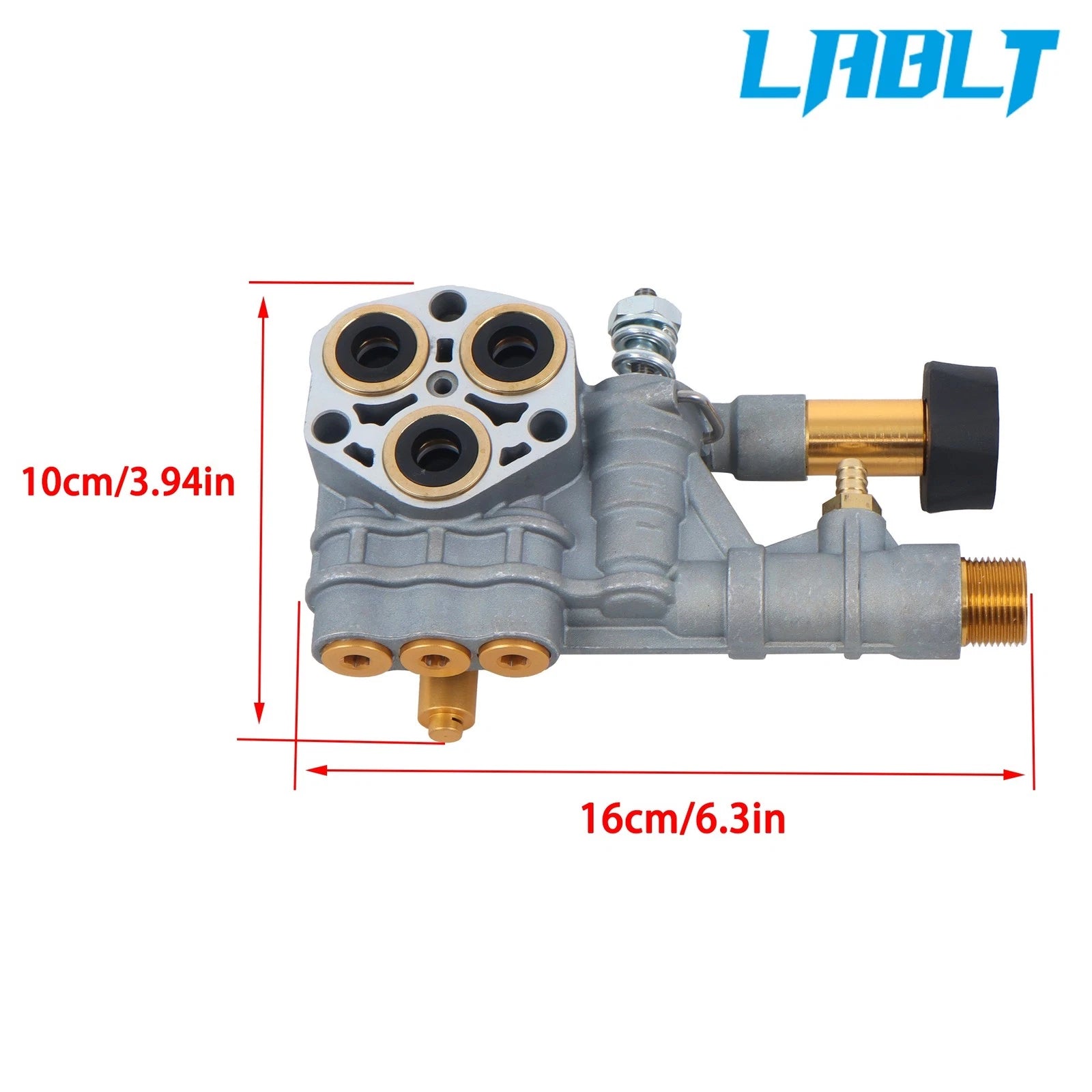 Pressure Washer Pump Manifold Replacement Kit for LABLT 510020 520006