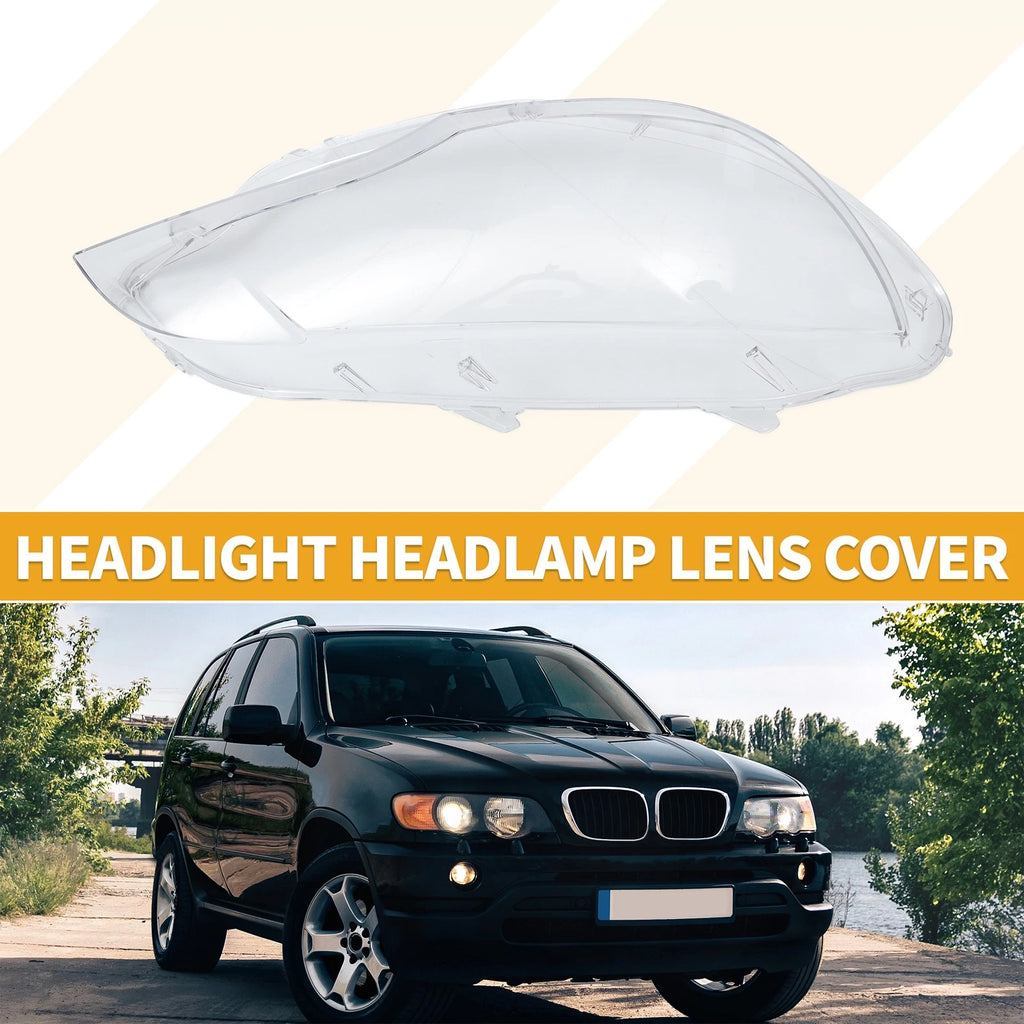 Front Right Headlight Lens Cover Replacement for BMW X6 (2008–2014)