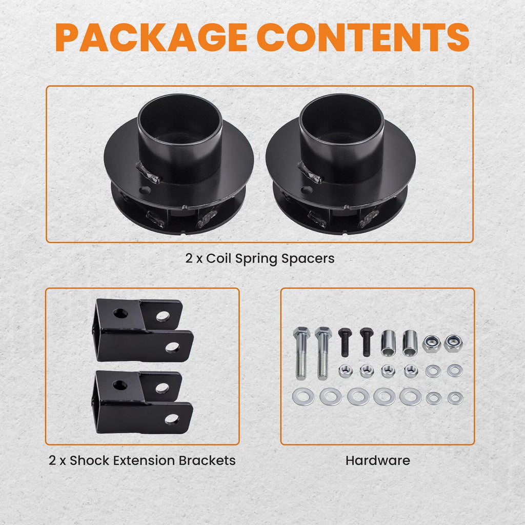 2.5" Leveling Kit for Dodge Ram 2500 3500 4WD (2013–2026)