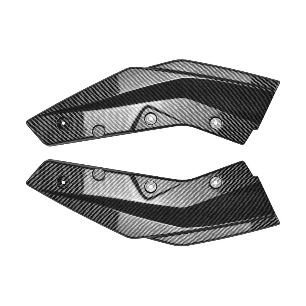 Carbon Look Rear Bumper Side Splitter Spats for BMW 1-Series F70 (2025–2025)