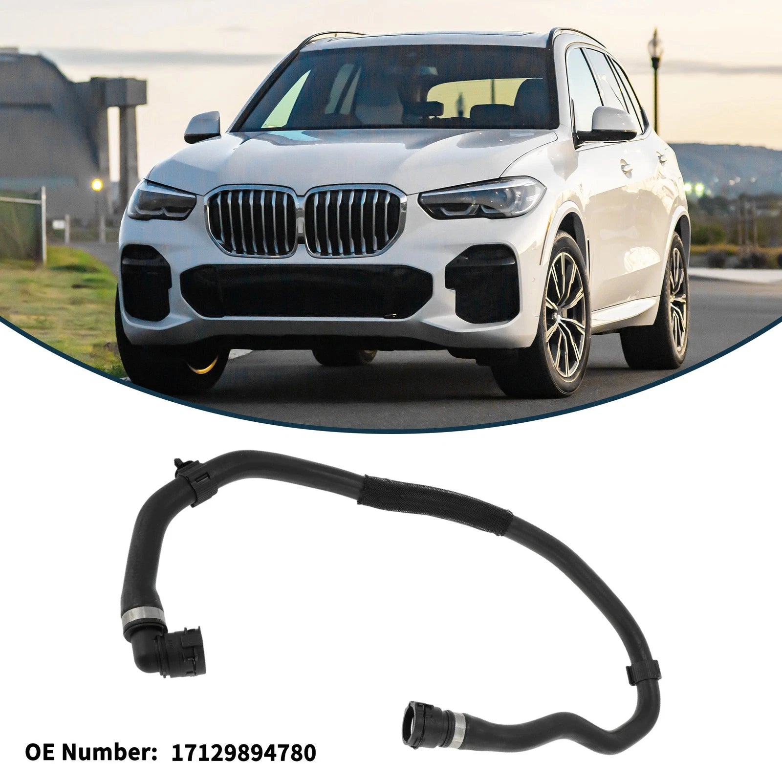 Radiator Hose Rubber Replacement for BMW X5 (2019–2022)