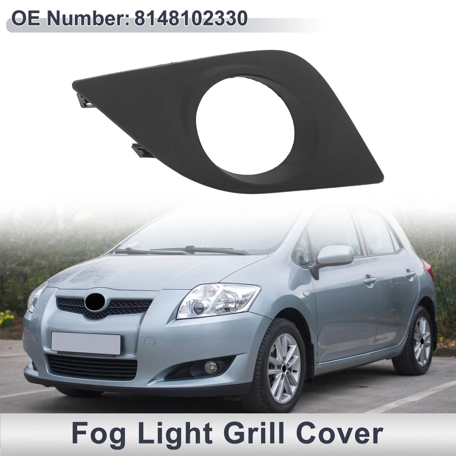 Fog Light Grille Front Right for Toyota Corolla 2014–2016