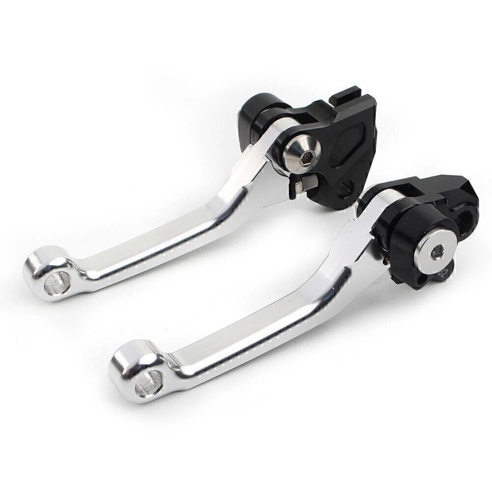 Brake Clutch Levers Handle for Suzuki RMZ450 (2005–2022) SILVER